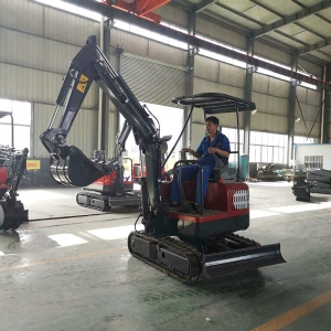 履帶式挖掘機