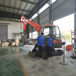 履帶式挖掘機