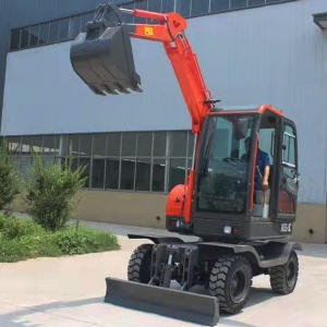 輪式挖掘機